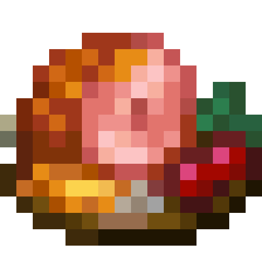 farmersdelight:honey_glazed_ham_block icon