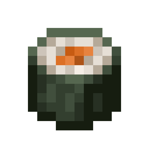 farmersdelight:kelp_roll_slice icon