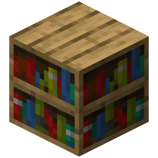 minecraft:bookshelf icon