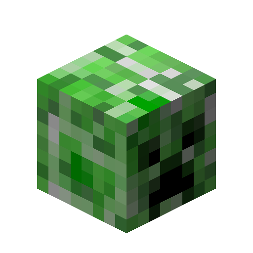 minecraft:creeper_head icon