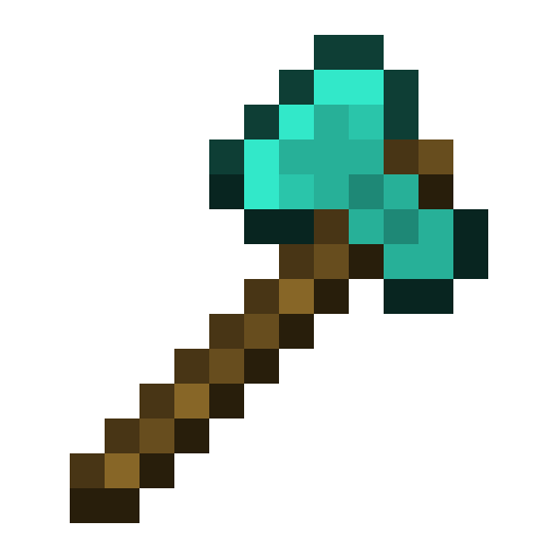 minecraft:diamond_axe icon