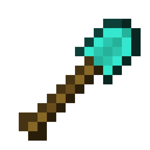 minecraft:diamond_shovel icon