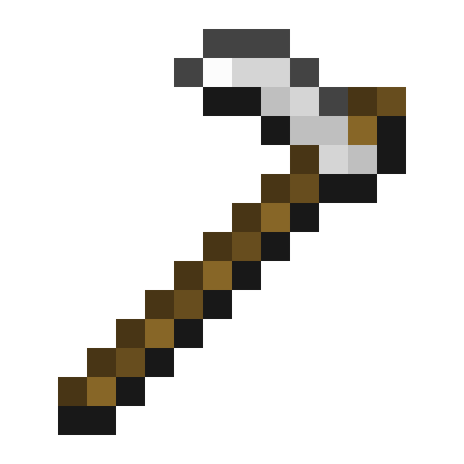 minecraft:iron_hoe icon