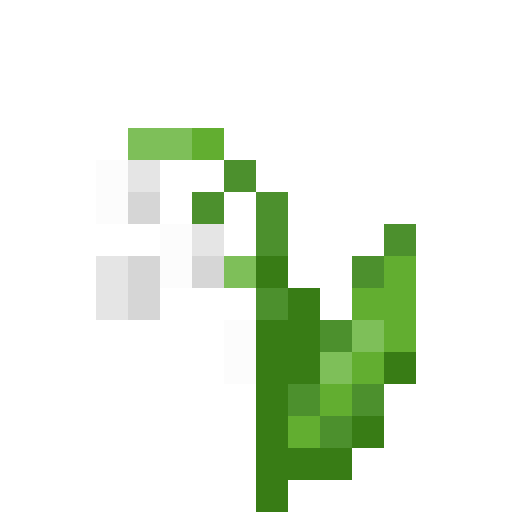 minecraft:lily_of_the_valley icon