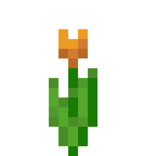 minecraft:orange_tulip icon