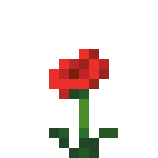 minecraft:poppy icon
