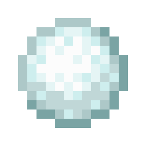minecraft:snowball icon