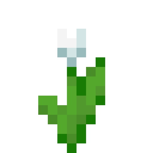 minecraft:white_tulip icon